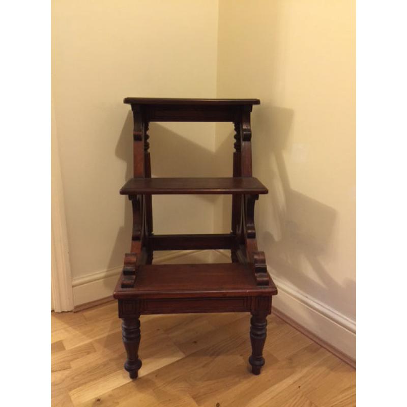 Antique Stair Step Shelf