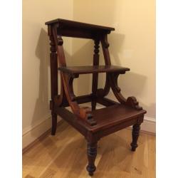 Antique Stair Step Shelf