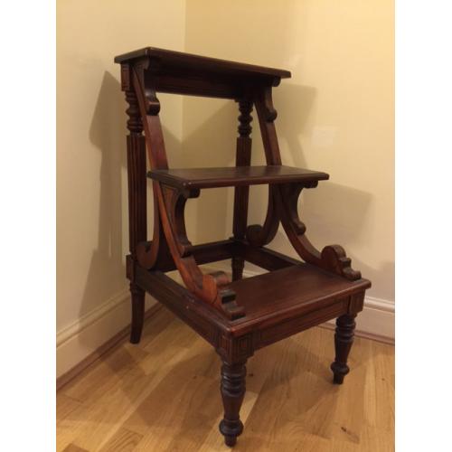Antique Stair Step Shelf