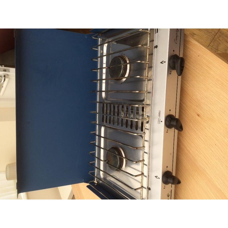 Camping gaz cooker and grill