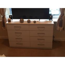 Brand new white bedroom set