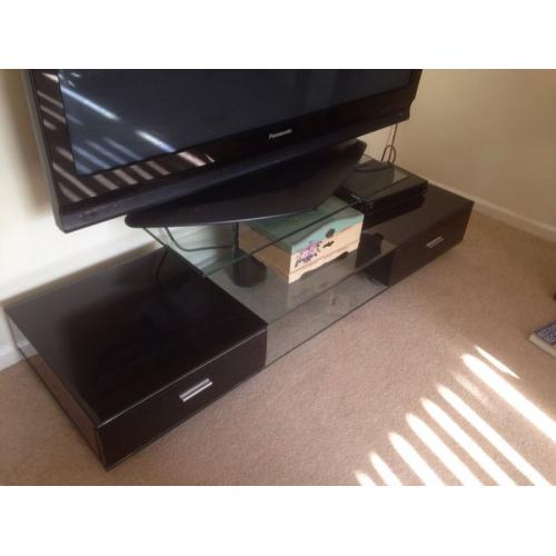 Beautiful glass tv unit
