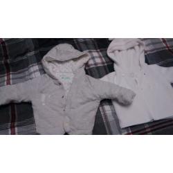 VGC unisex baby 0-3 months coats