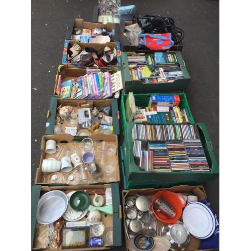 Joblot of Bric-a-brac suitable for car booters