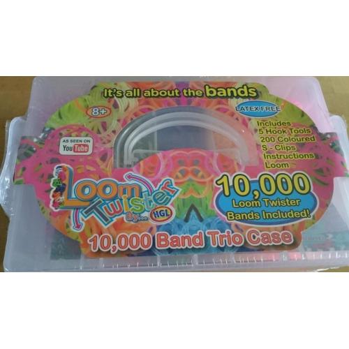 Loom Bands. Loom Twister. 10,000 loom bands *BNIB* Sealed.