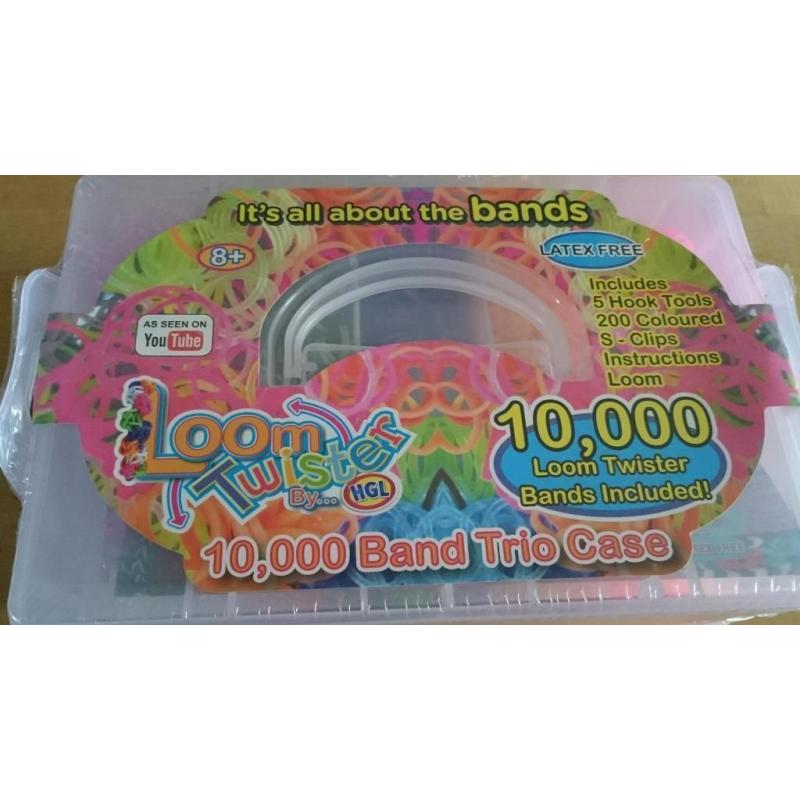 Loom Bands. Loom Twister. 10,000 loom bands *BNIB* Sealed.
