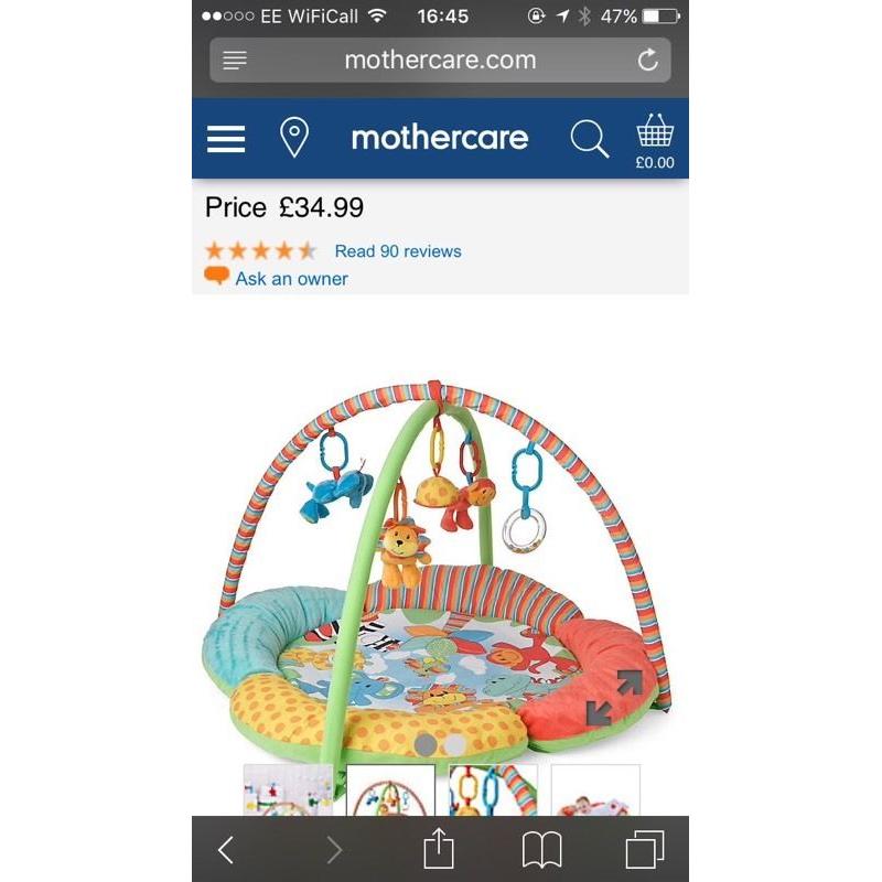 Mothercare Safari Playmat