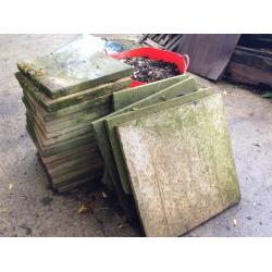 Free paving slabs