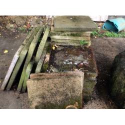 Free paving slabs
