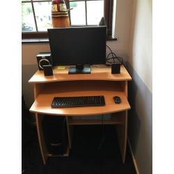 Computer and Desk