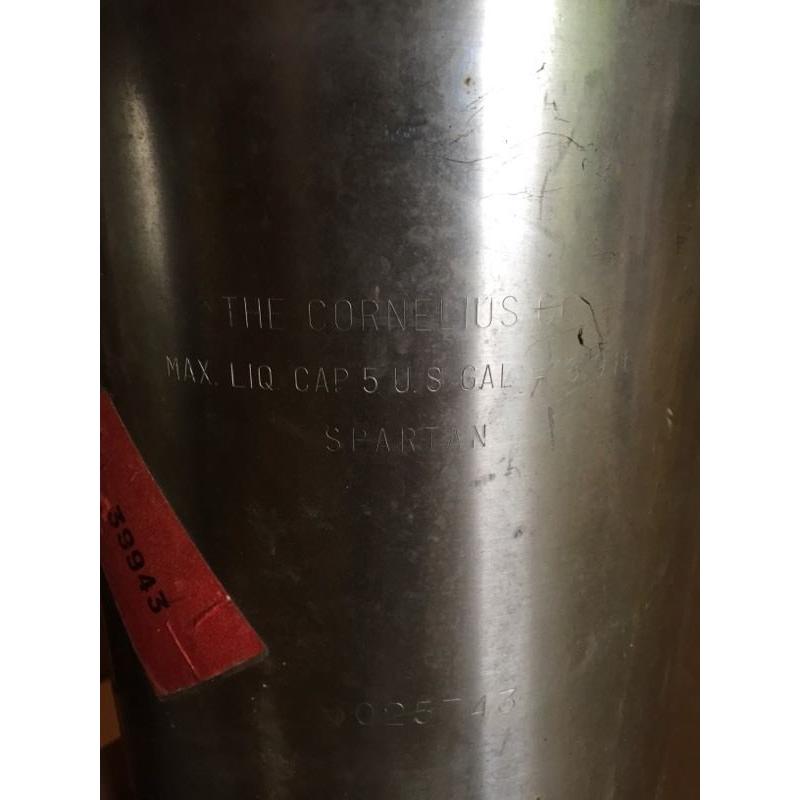 Cornelius Pressurised Kegs x2 Beer Brewing Equipment with Tap