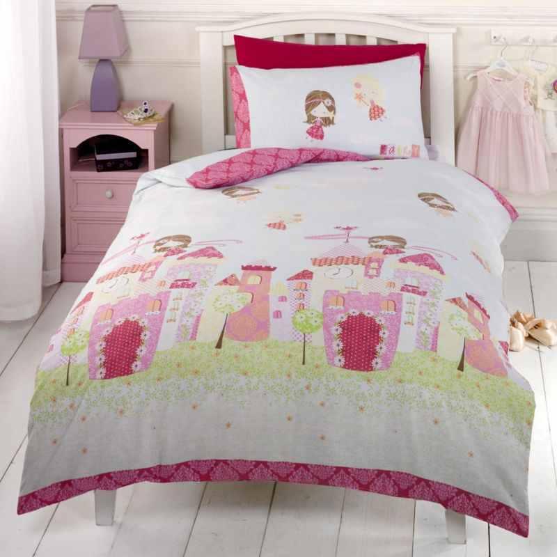Fairy castle princess toddler bed