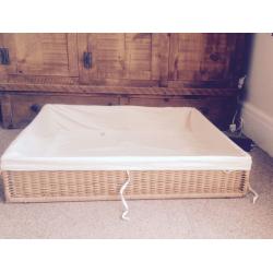 Ikea wicker underbed storage drawer