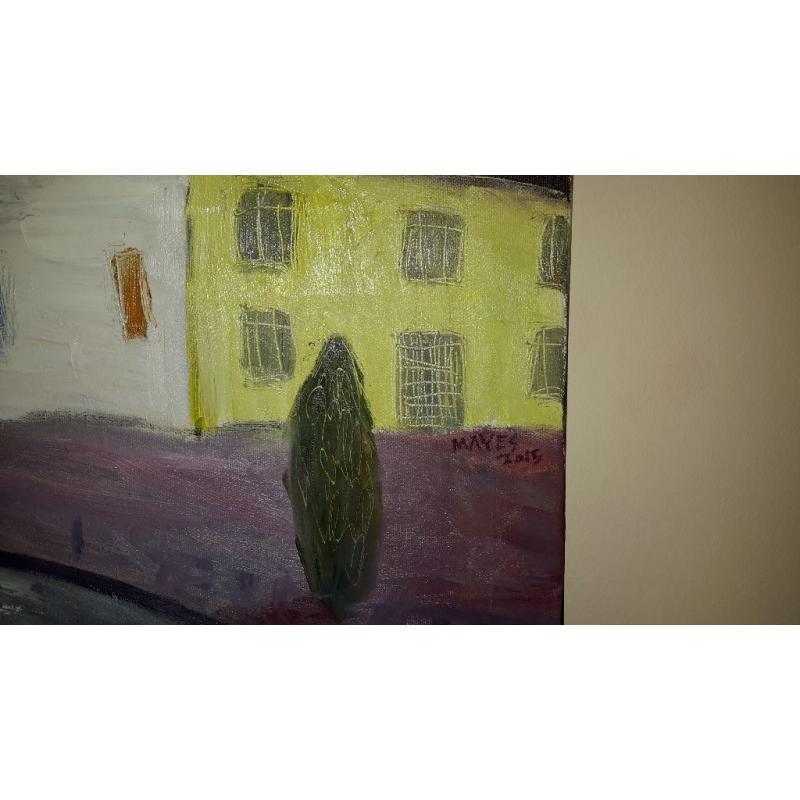 Oil painting on canvas