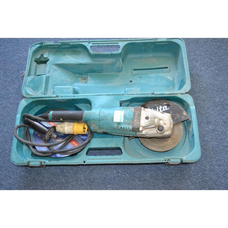 Makita 110v 9 inch angle grinder