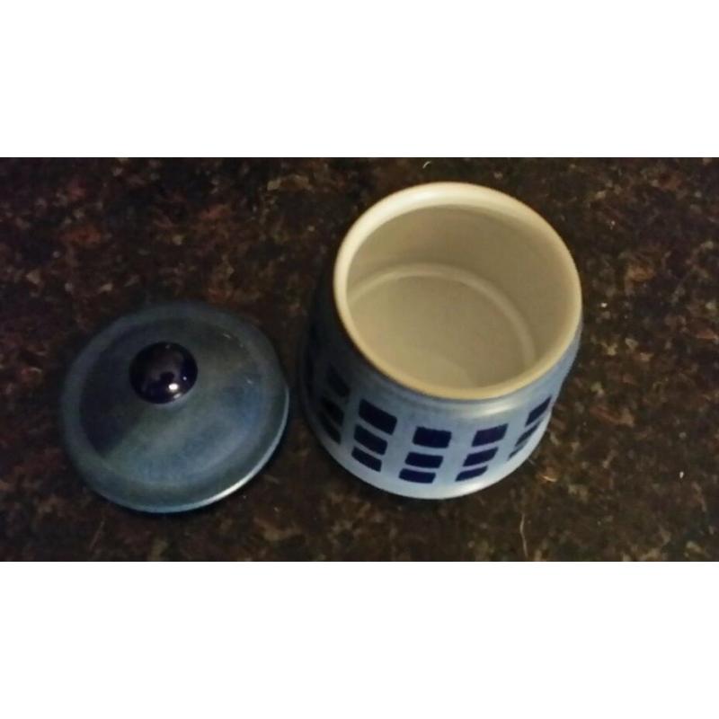 Denby Reflex Covered Sugar Bowl