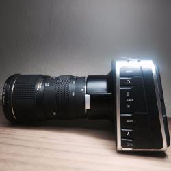 Black Magic Cinema Camera 2.5K / 28-80mm 2.8 / Freefly MoVi m5
