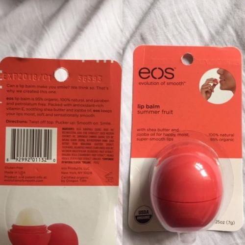 EOS summer fruit lip balm