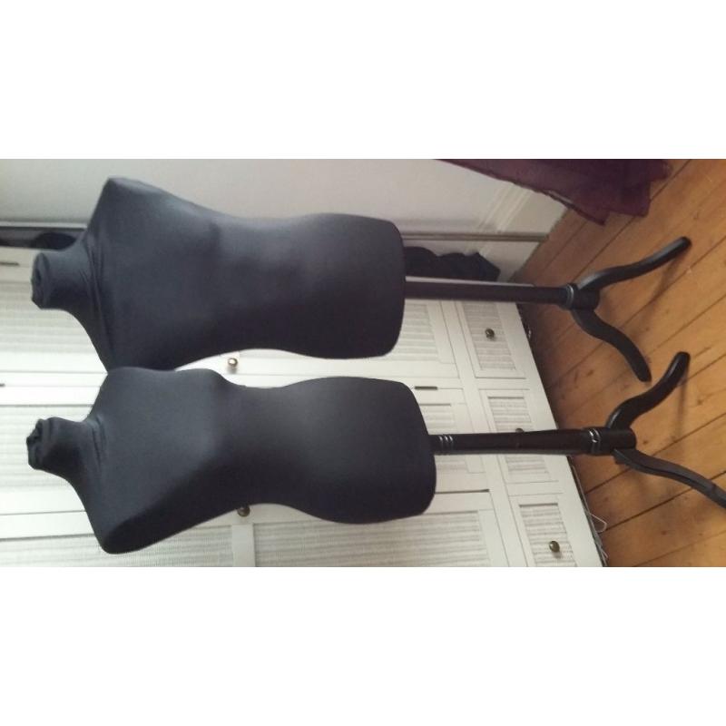 Male and female mannequin