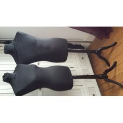 Male and female mannequin
