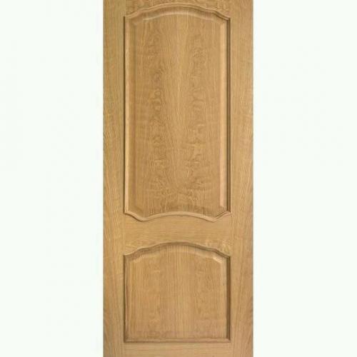 One solid oak door from Howdens. Still wrapped.