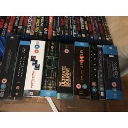 OVER 230 BLU RAY FILMS JOB LOT
