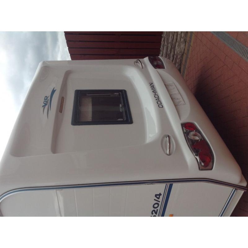 Coachman golden vip 2007 520/4 4 berth with motor mover battery Chris Registration document
