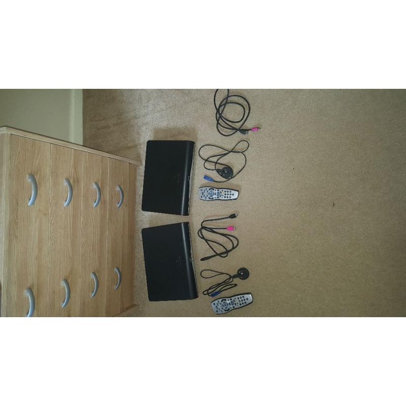 Sky+HD box. selling 2 boxes