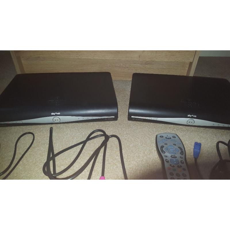Sky+HD box. selling 2 boxes