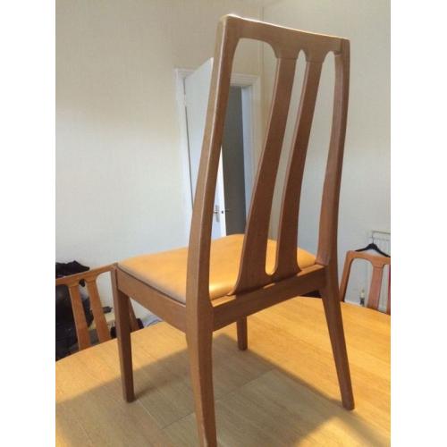 Nathan furniture set of 4 dining chairs