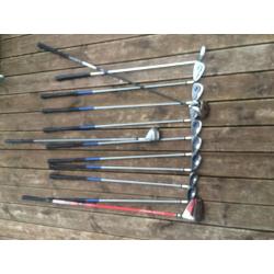 Set of king cobra carbon shaft clubs complete with bag
