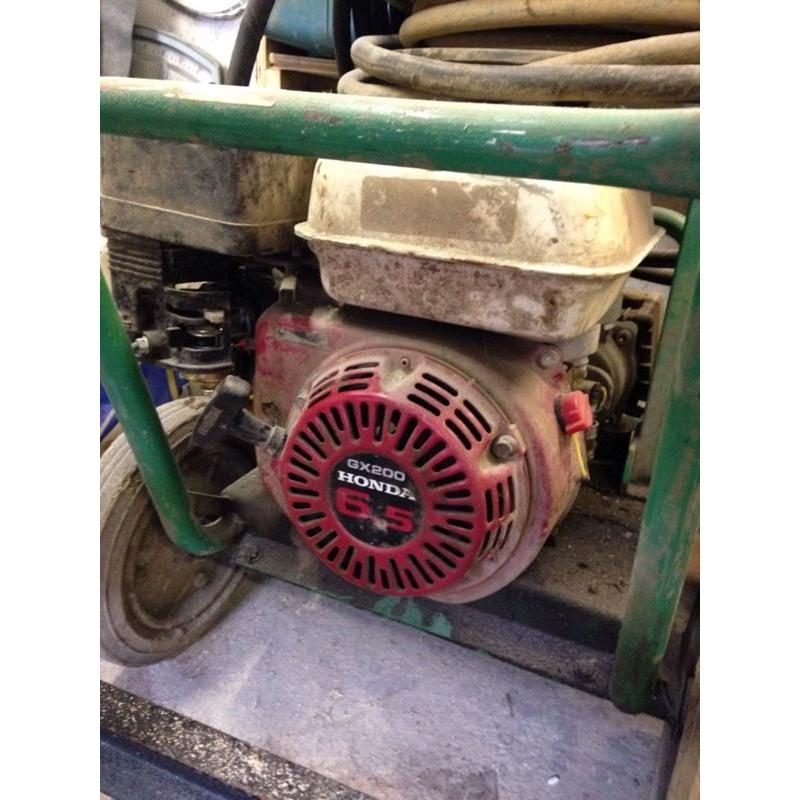 Honda gx200 6.5hp pressure washer