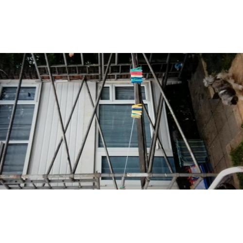 Large scaffolding tower