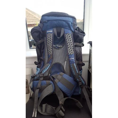 Berghaus Freeflow 35+8 Women's or Men's Backpack in blue/grey