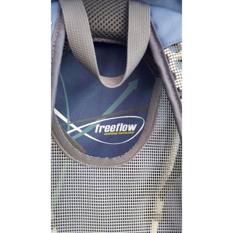 Berghaus Freeflow 35+8 Women's or Men's Backpack in blue/grey