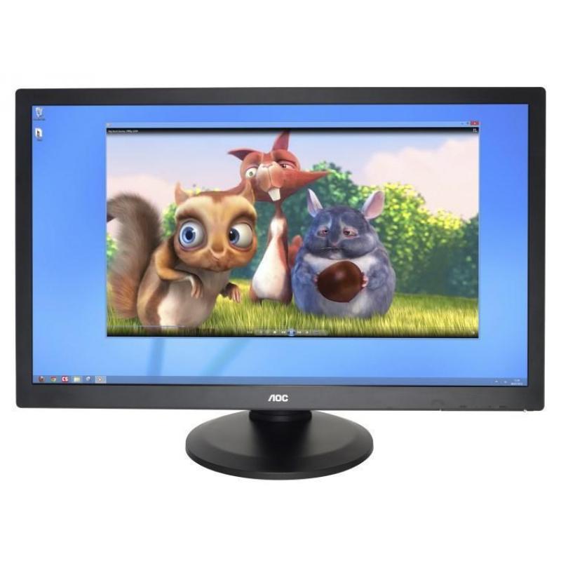 AOC Q2770PQU 27 inch LED IPS Gaming Monitor UHD 2560x1440 Res (with original cables + box)