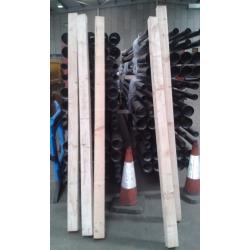 4/2-2.2m.steads and 10/8-2.2m timbers