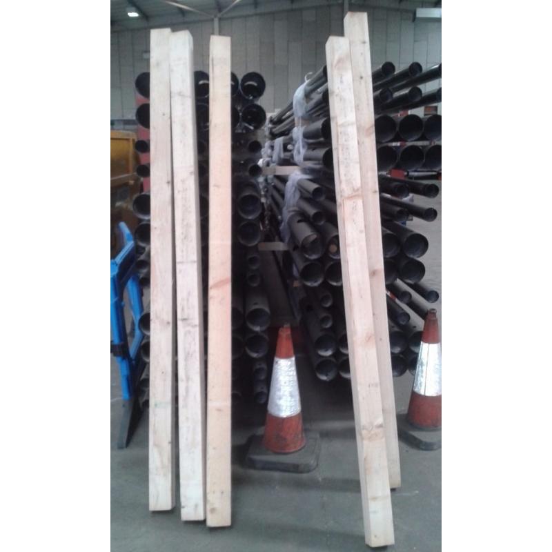4/2-2.2m.steads and 10/8-2.2m timbers
