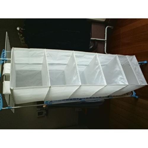 SKUBB Storage with 5 compartments, white (2 units) Just two weeks!!!