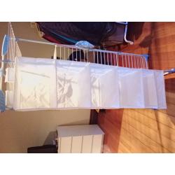 SKUBB Storage with 5 compartments, white (2 units) Just two weeks!!!