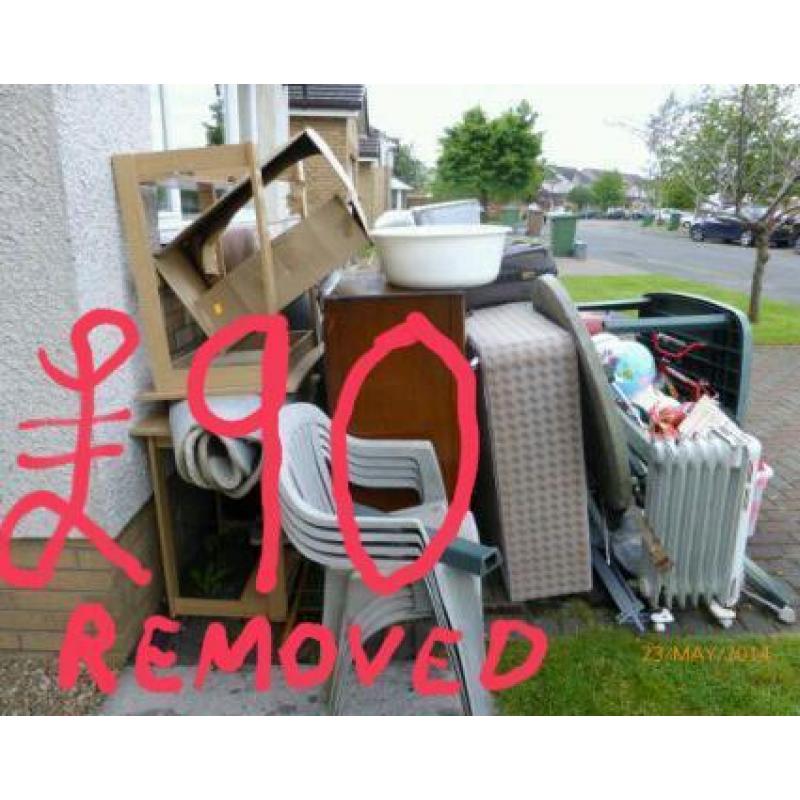 Richards Rubbish Removal. sofas, furniture, beds, house, Garden clearance, junk uplift. skip hire