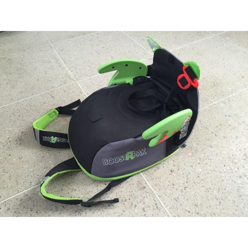 Trunki BoostApak Travel Backpack Booster Car Seat