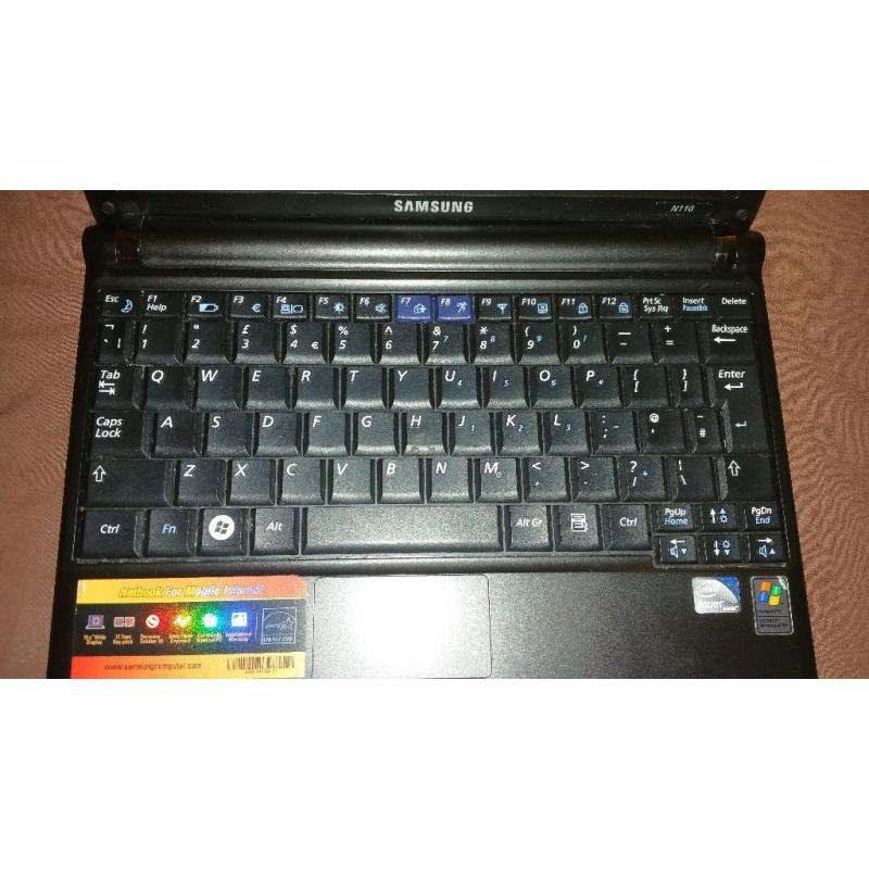 Samsung N110 laptop/notebook 10.1 inch