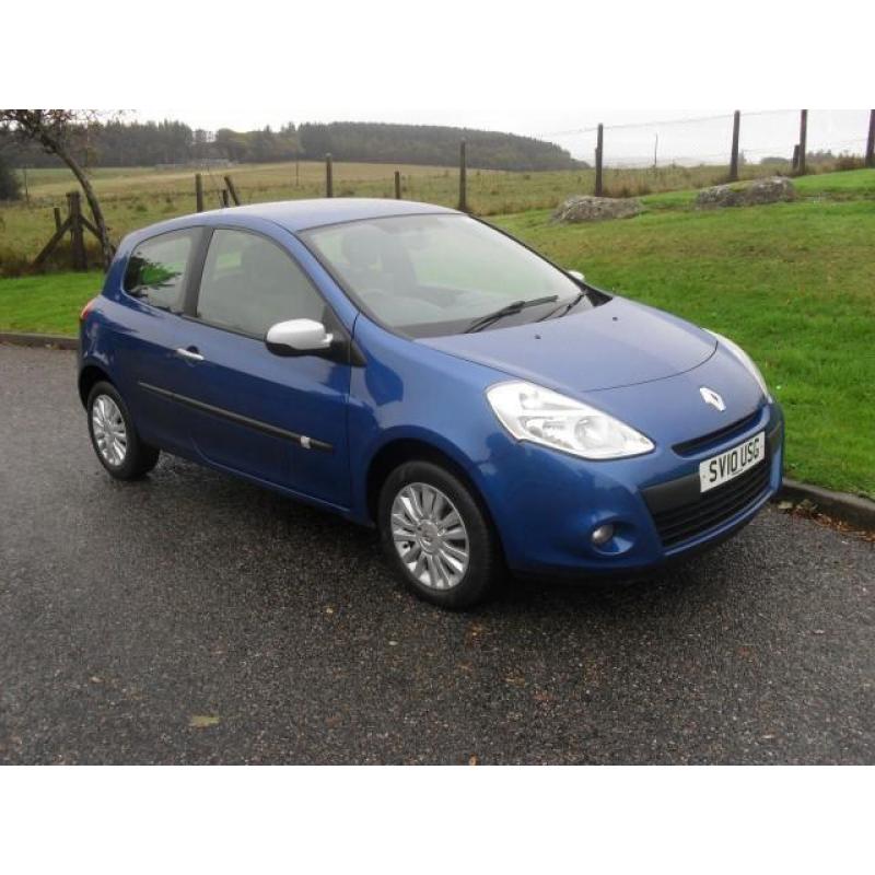 Renault Clio 1.2 16v ( 75bhp ) 2009MY I - Music 57200Mls MOT 30/10/16 2 Keys
