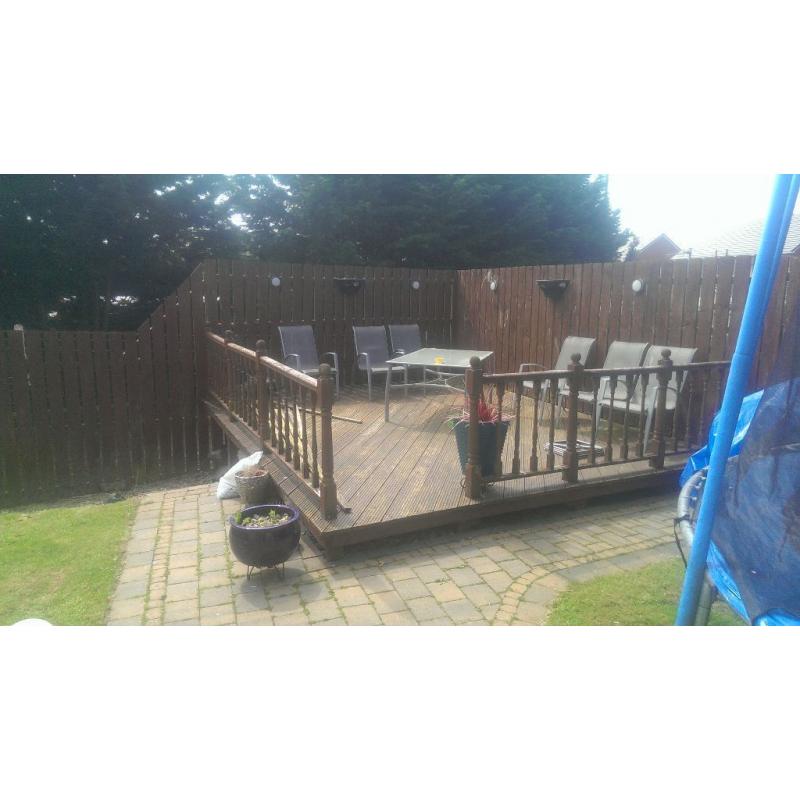 Decking 25 sq mt