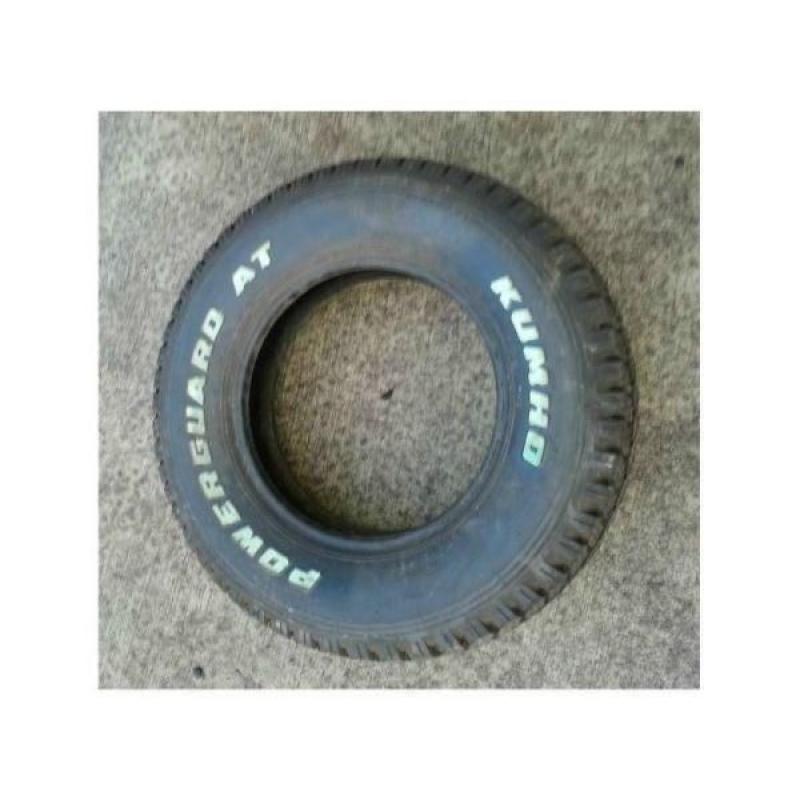 Suzuki Vitara New Kumho Powerguard 215 75 15 Tyre & Wheel 4x4 Mud Snow 215/75/R15 Fourtrak