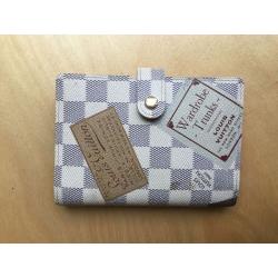 GENUINE LOUIS VUITTON SMALL RING AGENDA COVER organiser Travel Stickers Collection