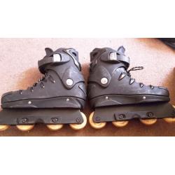 Kobe Sledge ABEC 5 Precision Agressive Inline Roller Blades Skates Size UK 5