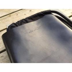 Rick Owens Unisex Leather Bucket Bag