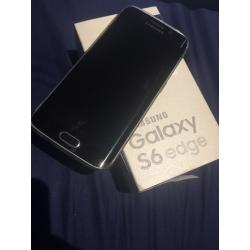 MINT Samsung S6 Edge 32GB Black Sapphire UNLOCKED